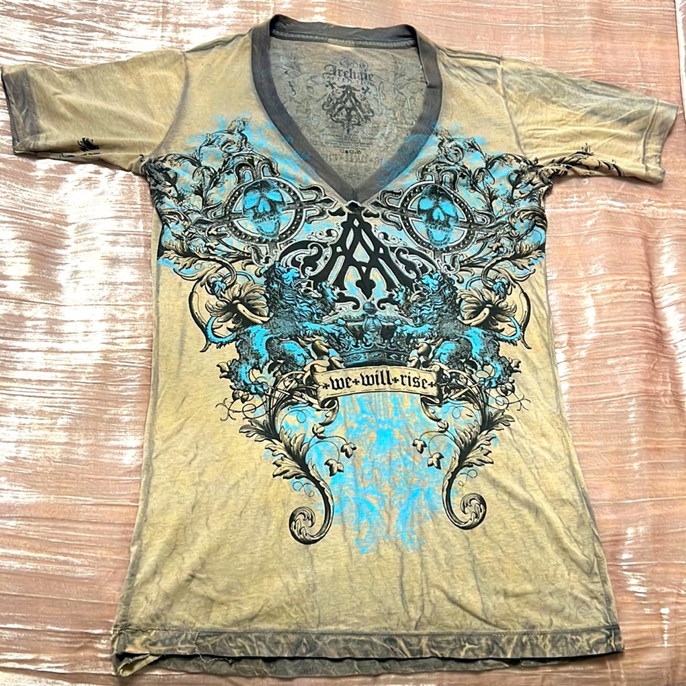 Archaic by Affliction We+Will+Rise Large Top